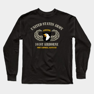 United States Army Airborne 101st Fort Campbell Long Sleeve T-Shirt